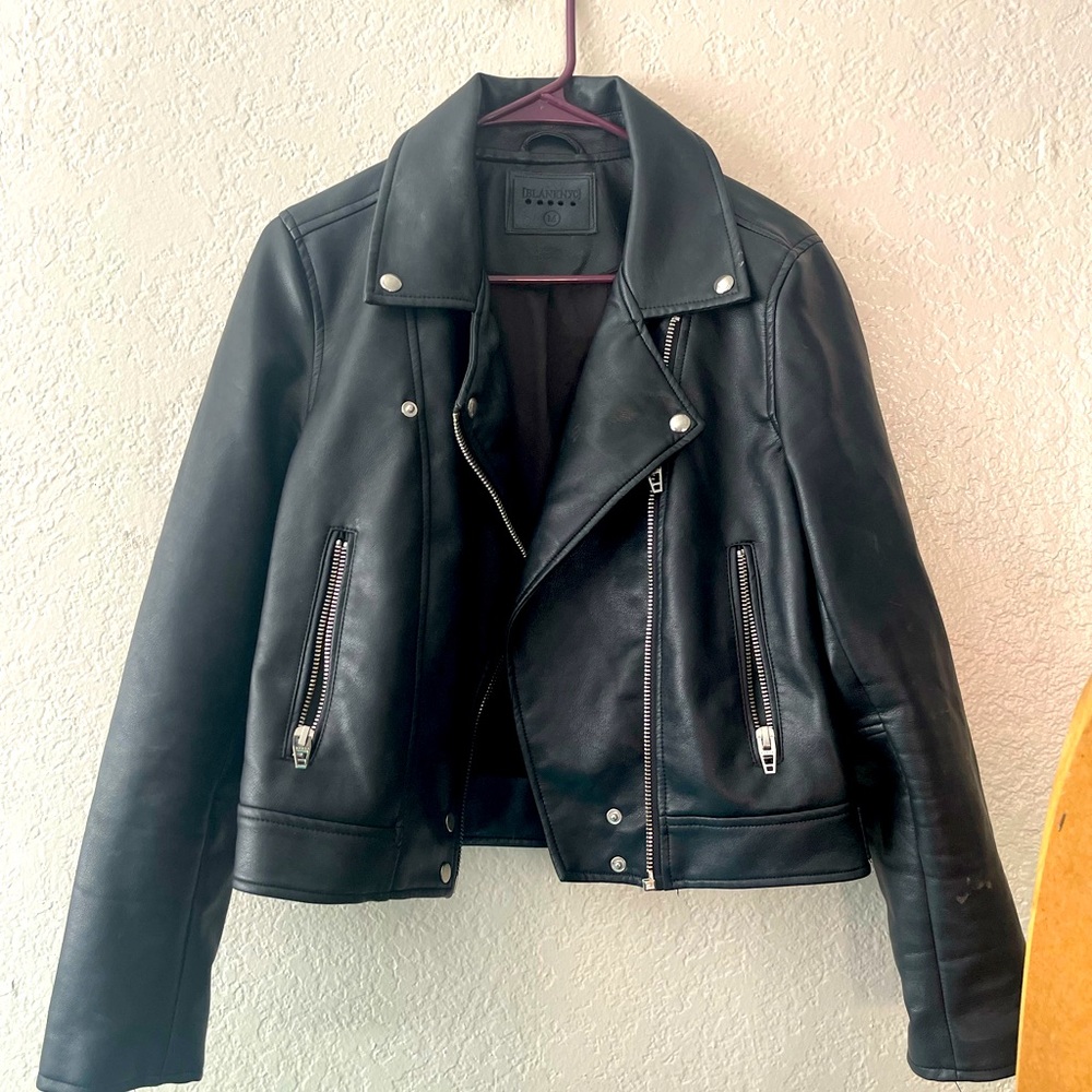 Blanknyc Moto leather jacket